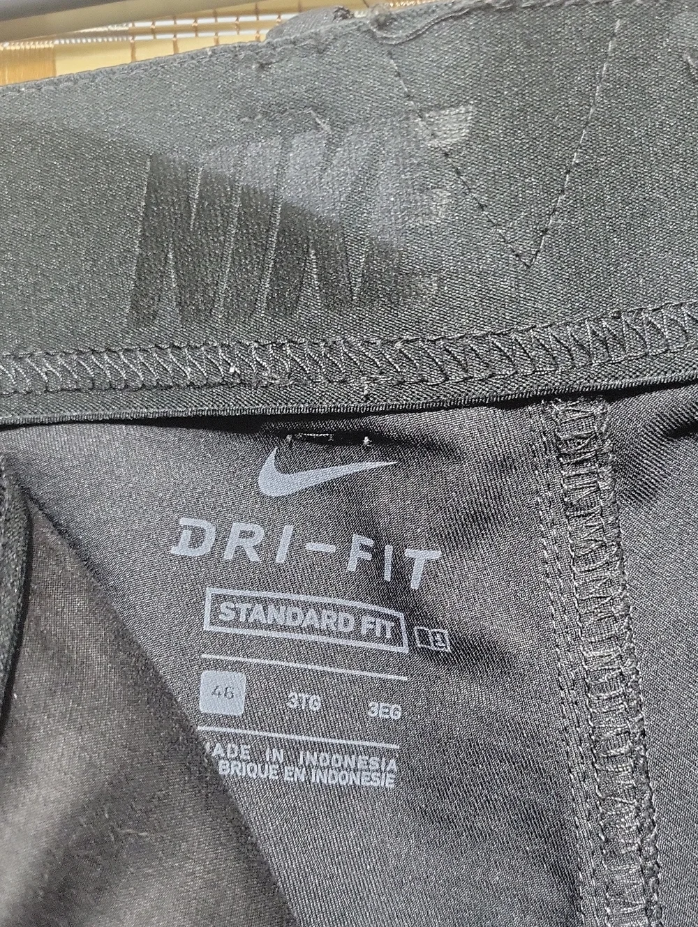 Nike Dri-Fit Shorts - Standard Fit - Black - Size 46